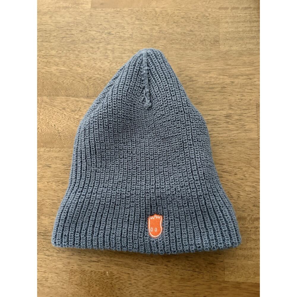 Lonely Ghost Beanie Blue One Size Fits Most Knit Hat Pre-Owned Excellent - Picture 5 of 7